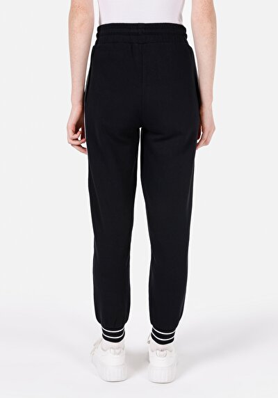 Image de Pantalon De Survêtement Noir Regular Fit Femme