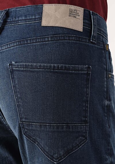 Afficher les détails de 040 Alex Pantalon Bleu   En  Skinny Fit Homme