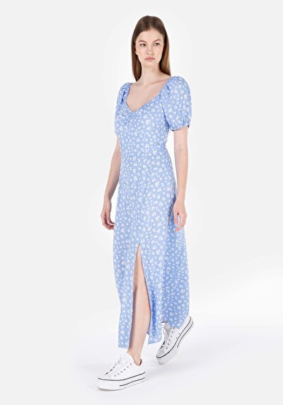 Afficher les détails de Robe Bleu Regular Fit    Femme