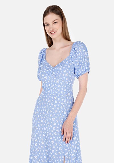 Image de Robe Bleu Regular Fit Femme