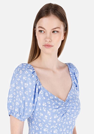 Image de Robe Bleu Regular Fit Femme