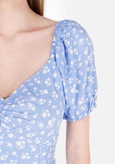 Afficher les détails de Robe Bleu Regular Fit    Femme