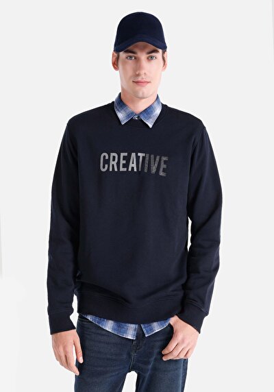 Image de Pull-over Marine Regular Fit  Homme