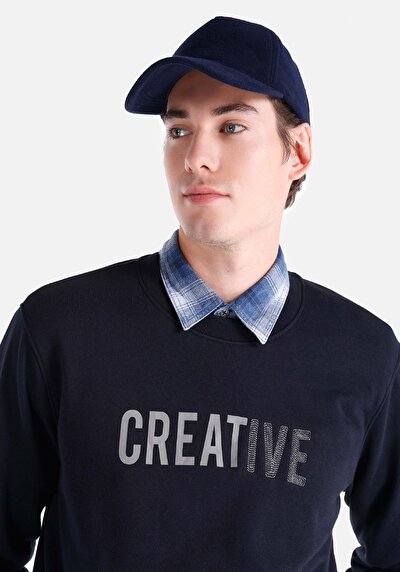 Image de Pull-over Marine Regular Fit  Homme