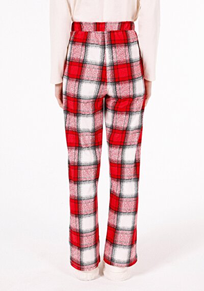 Image de Pantalon De Survêtement Rouge Regular Fit Femme