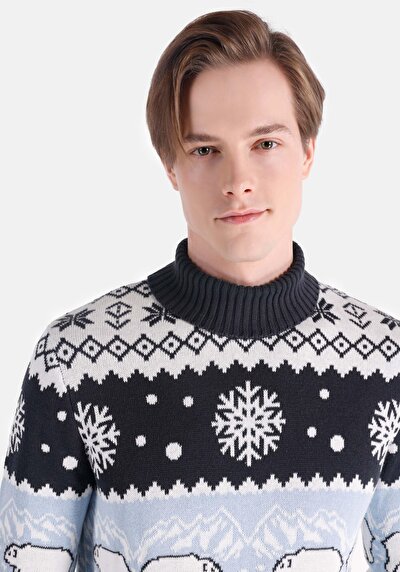 Image de Pull Marine    Homme