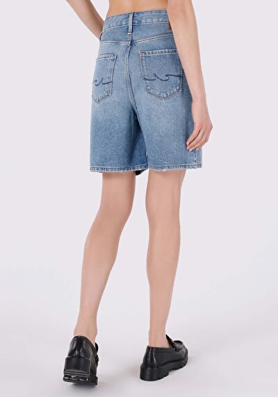 Image de Short Denim Regular Fit Femme