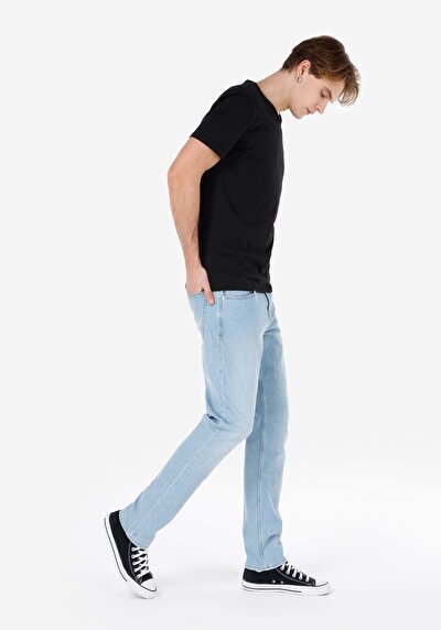 Image de 044 Karl Pantalon Straight Leg Low Rise En Straight Fit Homme