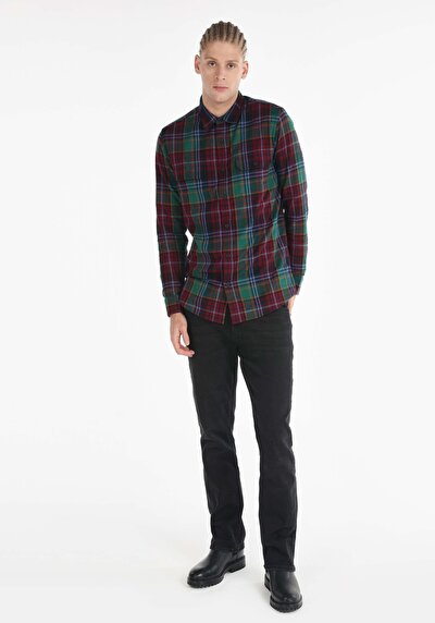 Image de Chemise À Manches Longues Multicolou Homme