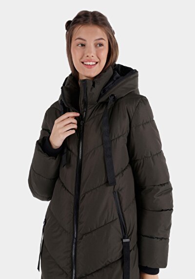 Image de Manteau Vert Regular Fit Femme