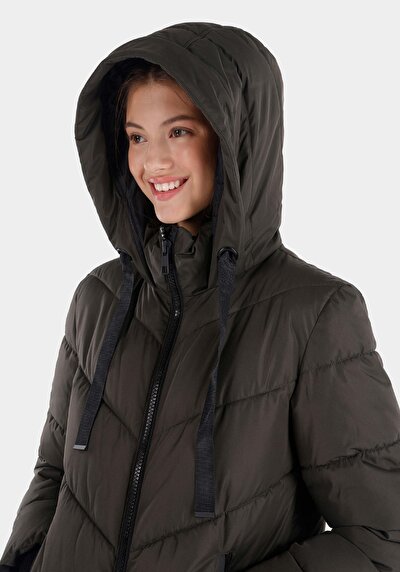 Image de Manteau  Vert Regular Fit  Femme