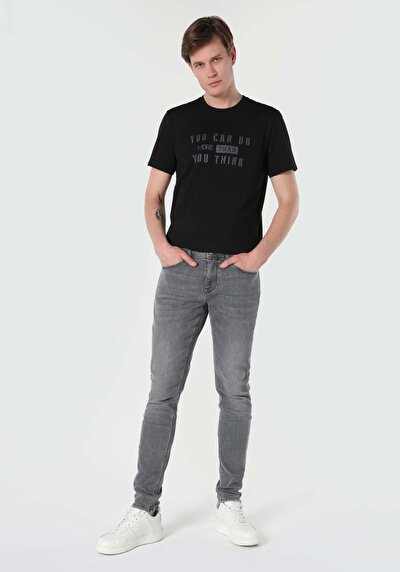 Image de 041 Danny Pantalon Bleu En Slim Fit Homme