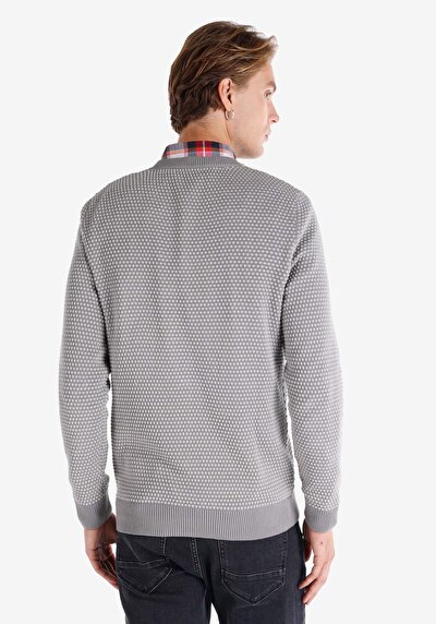 Image de Pull Anthracite Regular Fit   Homme