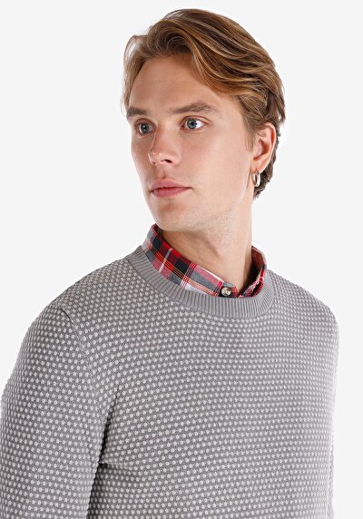 Image de Pull Anthracite Regular Fit   Homme