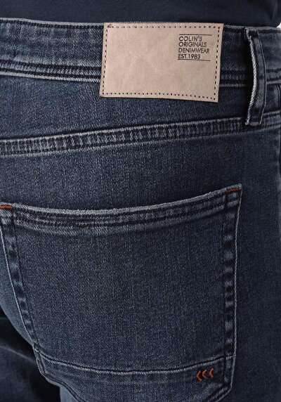 Afficher les détails de 044 Karl Pantalon Bleu   En  Straight Fit Homme