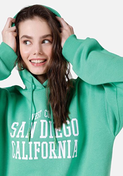 Image de Pull-over Vert Oversize  Femme