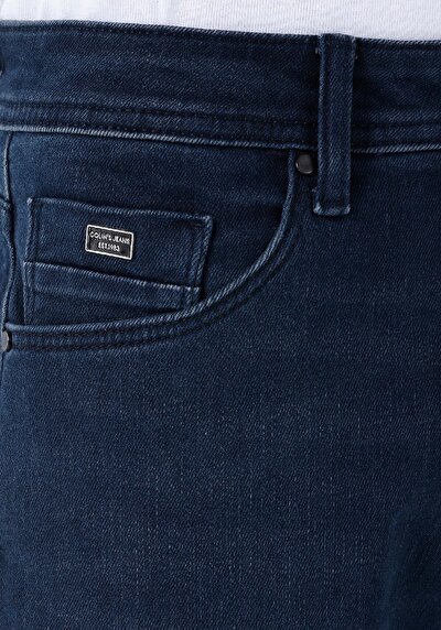 Image de 044 Karl Pantalon Bleu Foncé   En  Straight Fit Homme