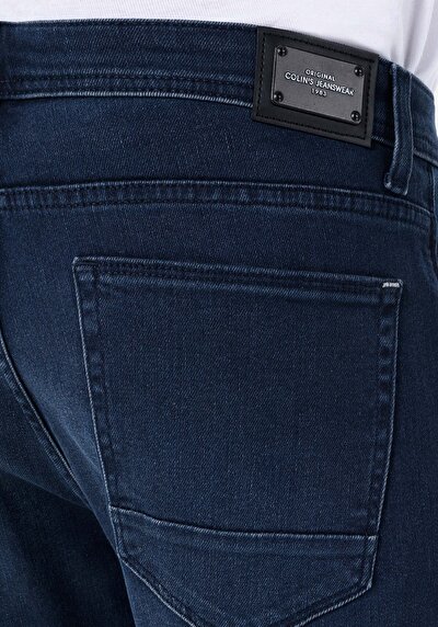 Afficher les détails de 044 Karl Pantalon Bleu Foncé   En  Straight Fit Homme