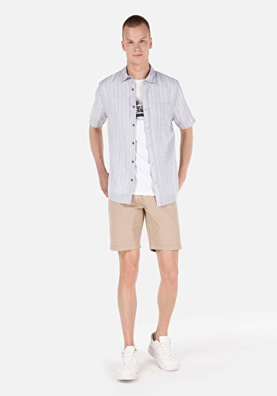 Image de Short Marron Regular Fit Homme