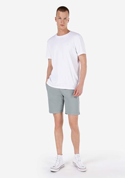 Afficher les détails de Short Vert Regular Fit Homme