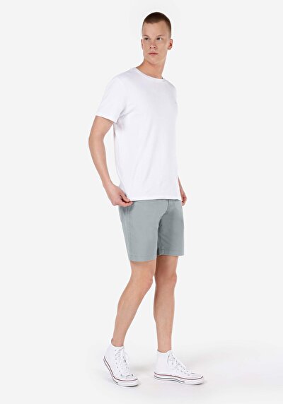 Afficher les détails de Short Vert Regular Fit Homme