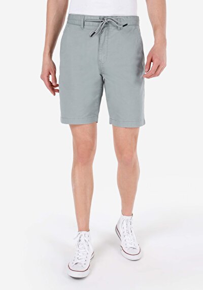 Afficher les détails de Short Vert Regular Fit Homme