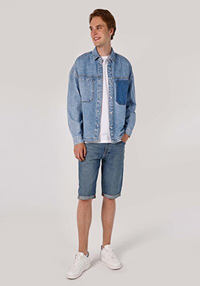 Image de Veste De Blazer Bleu Regular Fit Homme