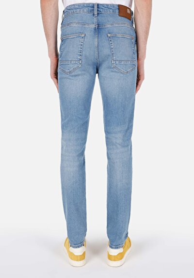 Image de 035 Ryan Pantalon Bleu En Skinny Fit Homme