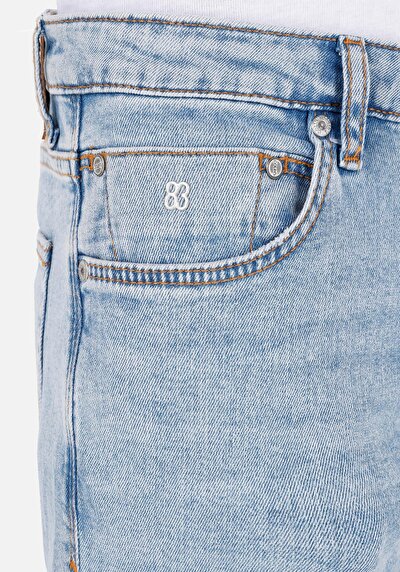 Image de 041 Danny Pantalon Bleu   En  Slim Fit Homme