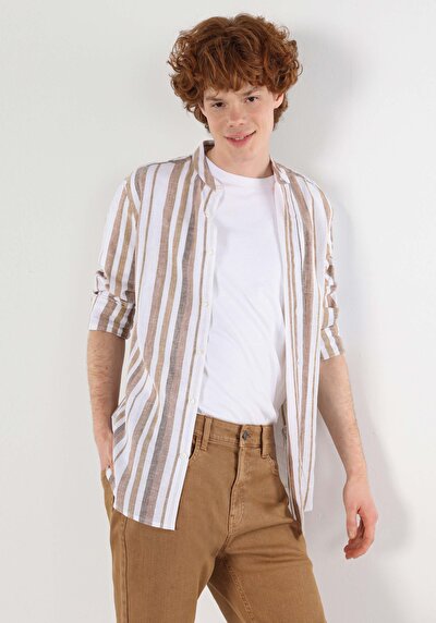 Image de Chemise À Manches Longues Regular Fit Homme
