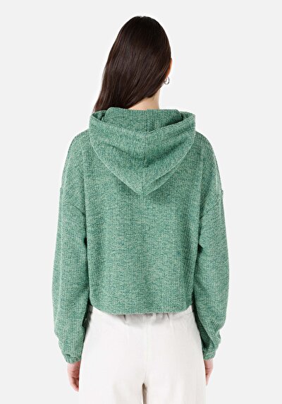 Image de T-shirt À Manches Longues Vert Comfort Fit Femme