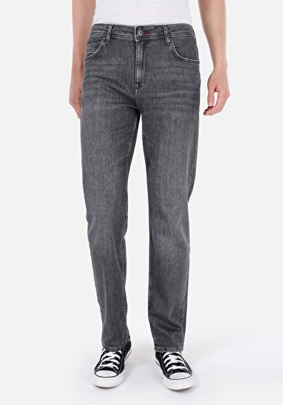 Image de 045 David Pantalon Noir En Regular Fit Homme