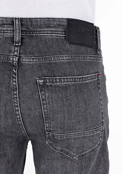 Afficher les détails de 045 David Pantalon Noir   En  Regular Fit Homme