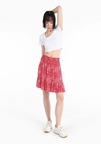 Image de Jupe Rouge Mini Skirt    Femme