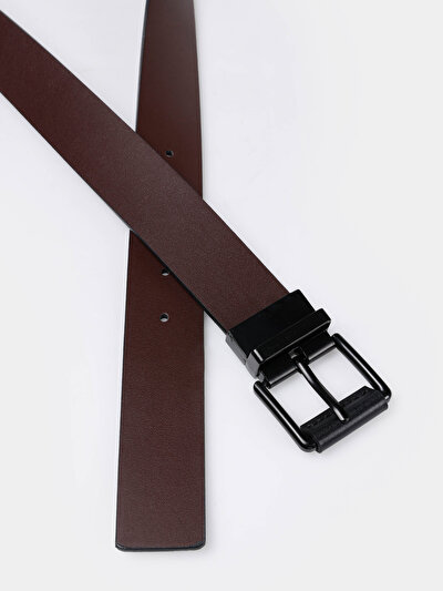 Image de Ceinture Noir Modern Fit Homme