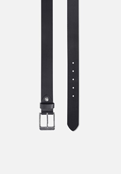 Image de Ceinture Noir Modern Fit Homme