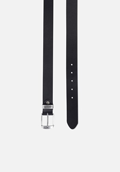 Image de Ceinture Noir Modern Fit Homme