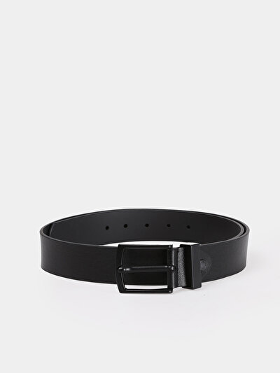 Image de Ceinture Noir Modern Fit Homme