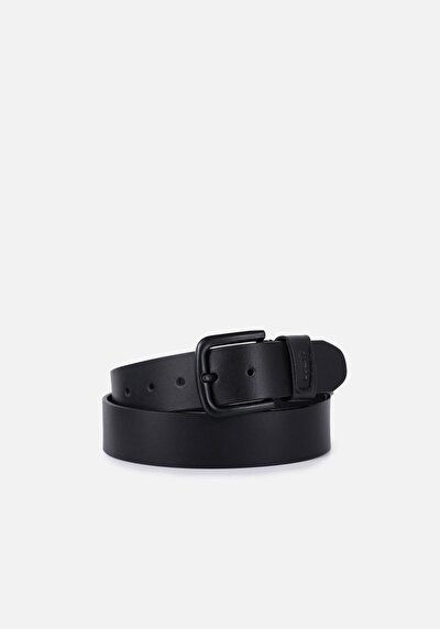 Image de Ceinture Noir Modern Fit Homme