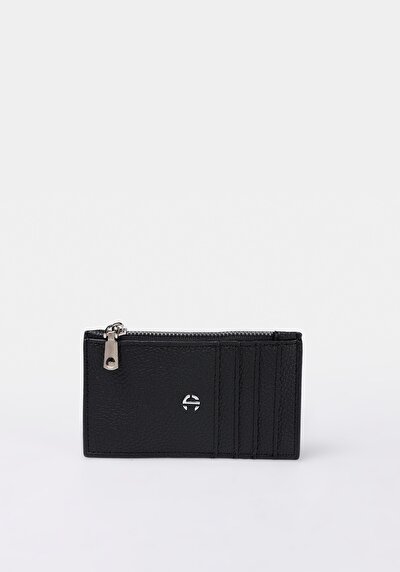 Image de Portefeuille Noir Modern Fit Femme