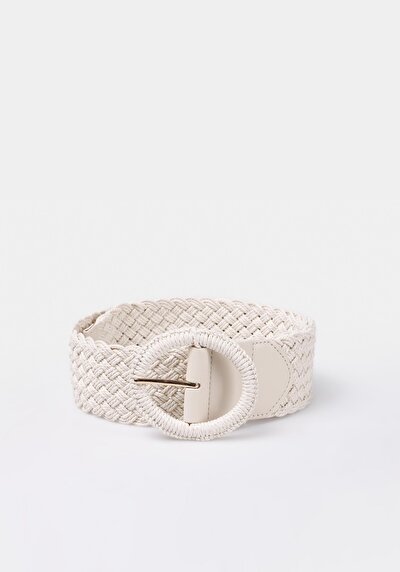 Image de Ceinture Ecru Modern Fit Femme