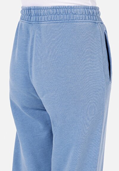 Afficher les détails de Pantalon De Survêtement Bleu Regular Fit Femme
