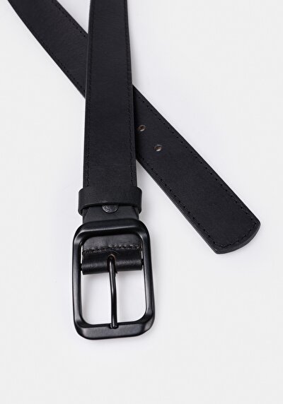Image de Ceinture Noir Modern Fit Homme