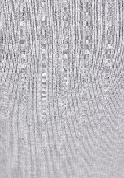 Afficher les détails de Chemisier À Manches Longues Gris Slim Fit Femme