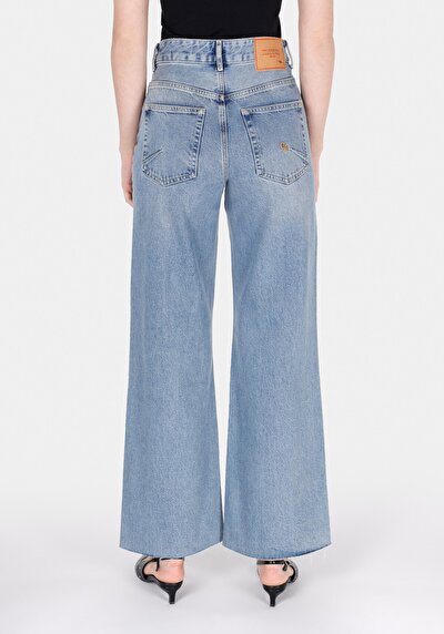 Image de 972 Lave Pantalon En Jean Regular Fit Femme
