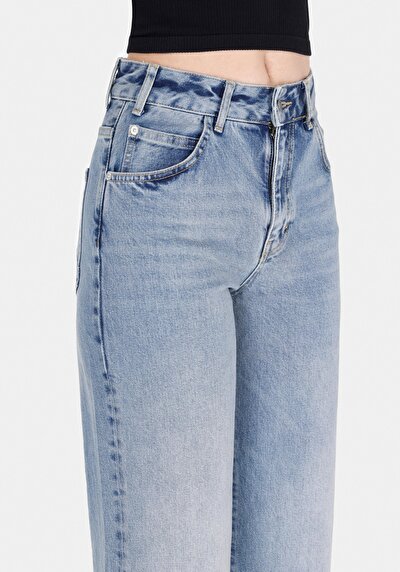 Image de 972 Lave Pantalon    En Jean Regular Fit Femme