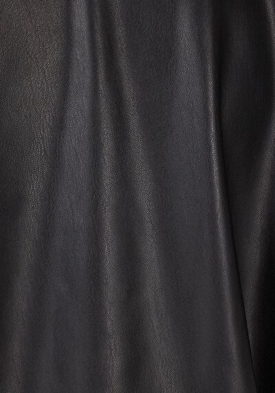 Afficher les détails de Chemise À Manches Longues Noir Regular Fit Droit Polyester Femme