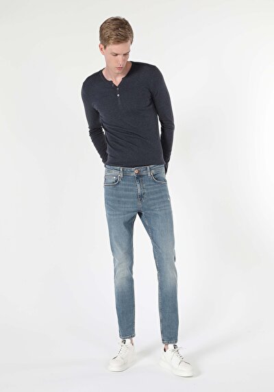 Afficher les détails de 035 Ryan Pantalon  Slim Leg  En  Skinny Fit Homme