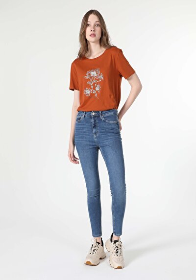 Image de 760 Diana Pantalon Denim En Skinny Fit Femme