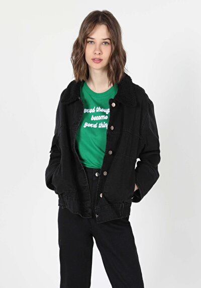 Image de Veste De Blazer Denim Regular Fit Femme